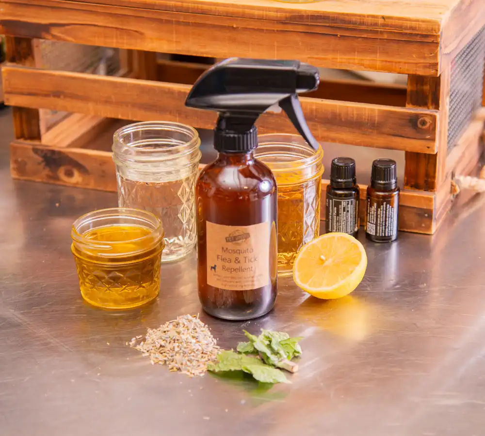 Housemade Mosquito Flea & Tick Repellent